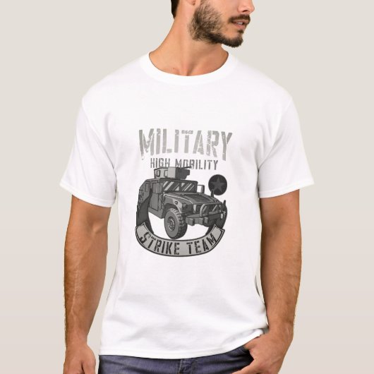 T - Shirt des Teams für militärische Hochmobilität (Vorderseite)