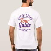 T - Shirt des Tour Guide auf beiden Seiten gedruck (Rückseite)