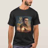 T - Shirt des ukrainischen Präsidenten Zelenskyy (Vorderseite)