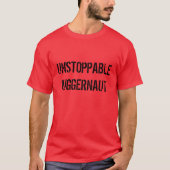T - Shirt "des unaufhaltsamen Molochs" (Vorderseite)