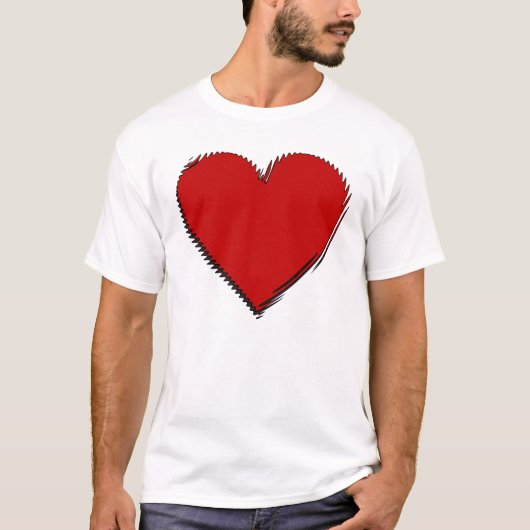 T - Shirt des Valentines Tages (Vorderseite)