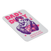 T - Shirt des Vaters - Vater zur Pflicht Magnet (Rechte Seite)