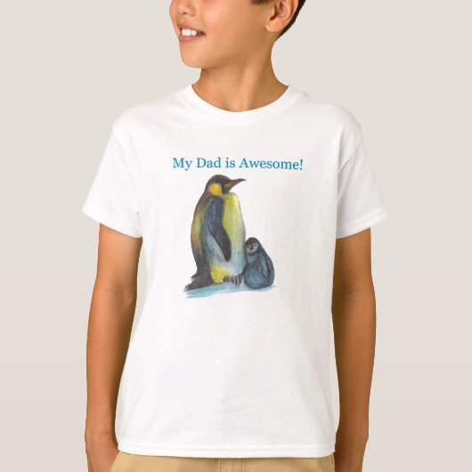 T - Shirt des Vaters, weiß (Vorderseite)