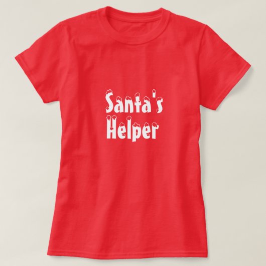 T - Shirt des Weihnachtsmanns (Design vorne)