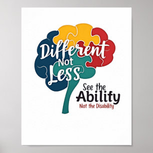T-Shirt des Weltautismus-Bewusstseins nicht wenige Poster