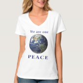T - Shirt des Weltfriedens (Vorderseite)