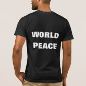 T - Shirt des Weltfriedens (Rückseite)