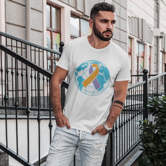 T - Shirt des Weltpsoriasis-Tages