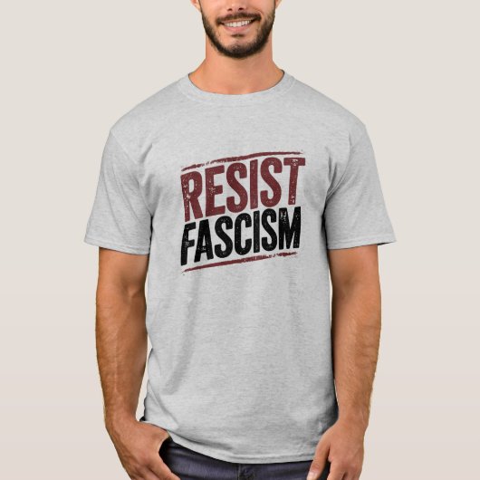 T - Shirt des Widerstands gegen den Faschismus (Vorderseite)