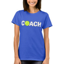 T - Shirt des Women's Tennis Coach