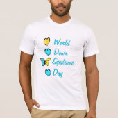 T - Shirt des World Down Syndrome (Vorderseite)