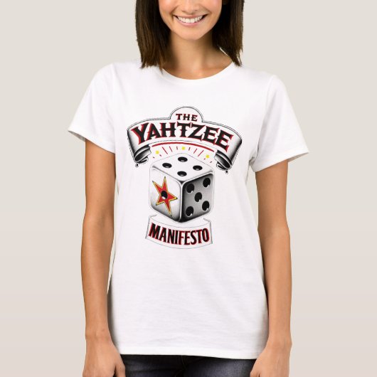T - Shirt des Yahtzee-Manifests - Frauenverbände (Vorderseite)