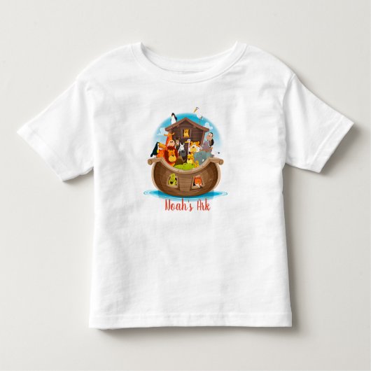 T - Shirt Design 2 - Noah's Ark (Vorderseite)