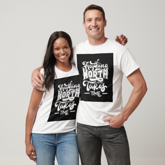 T - Shirt Design Attitude Quotes , Men and Women (Unisex)