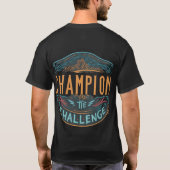 T - Shirt Design: "Champion (Rückseite)