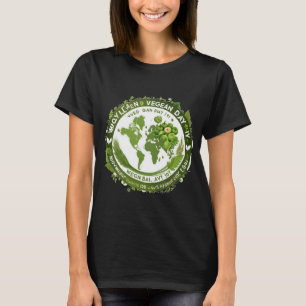 T-Shirt-Design für den Weltveganentag T-Shirt