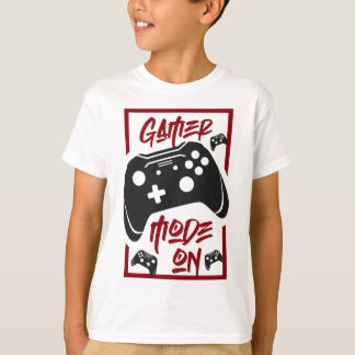 T - Shirt-Design für kids Gaming-T-Shrits T-Shirt