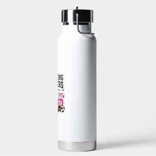 T-Shirt-Design für Sportmütter, die Baller großzie Trinkflasche