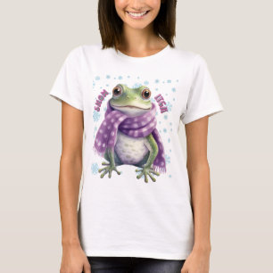 T - Shirt Design: Gemütlicher Frosch Komfort