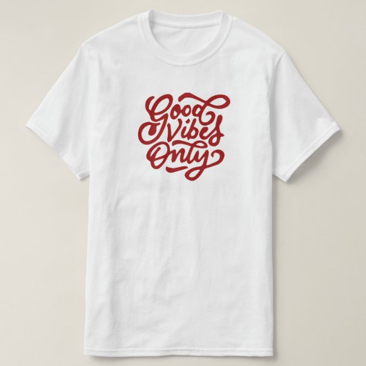 T-Shirt-Design mit Typografie T-Shirt (Design vorne)