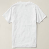 T-Shirt-Design mit Typografie T-Shirt (Design Rückseite)