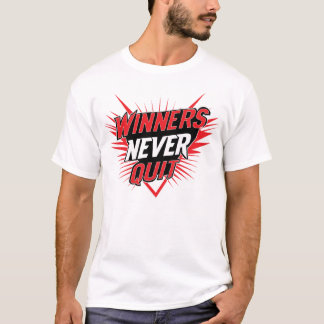 T-Shirt-Design mit typografischem Aufdruck "Gewinn T-Shirt