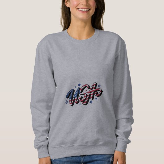 T - Shirt-Design Sweatshirt (Vorderseite)
