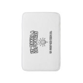 T - Shirt-Design von Golf Lover Badematte (Vorderseite Vertikal)