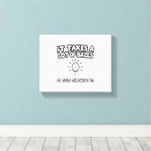 T - Shirt-Design von Golf Lover Leinwanddruck (Insitu (Holzboden))