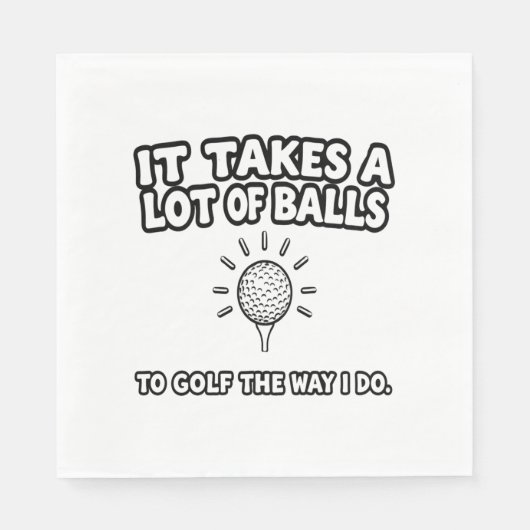 T - Shirt-Design von Golf Lover Serviette (Vorderseite)