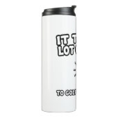 T - Shirt-Design von Golf Lover Thermosbecher (Nach links gedreht)