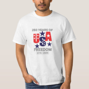 T-Shirt-Design zum 250-jährigen Jubiläum der USA T-Shirt