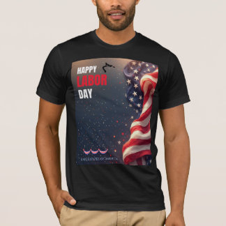 T-Shirt-Design zum glücklichen Tag der Arbeit T-Shirt