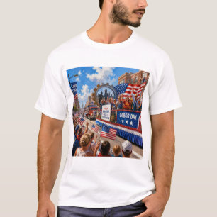 T-Shirt-Design zum Tag der Arbeit T-Shirt