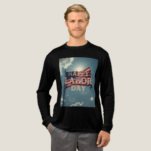 T-Shirt-Design zum Tag der Arbeit Tri-Blend Shirt