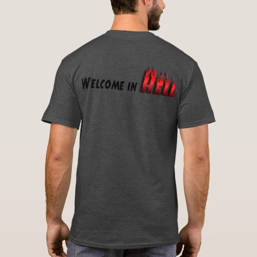 T-Shirt Devilmoji Vintage (Rückseite)