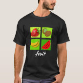 T - Shirt di frutta botanica (Vorderseite)