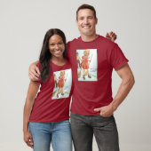 T - Shirt Dick und Jane-Rollen-Skatefünfziger (Unisex)
