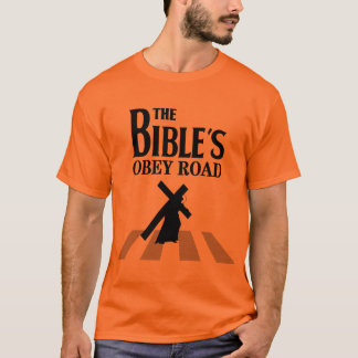 T-Shirt "Die Bibel's Obey Road"