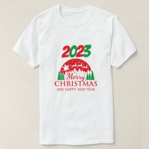 T-Shirt, die das Symbol des Neujahrs ausdrückt T-Shirt