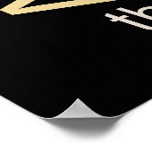 T-SHIRT die ganze Zeit über Poster (Ecke)