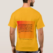 T - Shirt : Die Hirtenmeinung des Kreuzes (Rückseite)