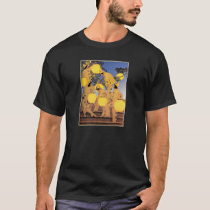 T - Shirt: Die Laternenbären - Maxfield Parrish T-Shirt