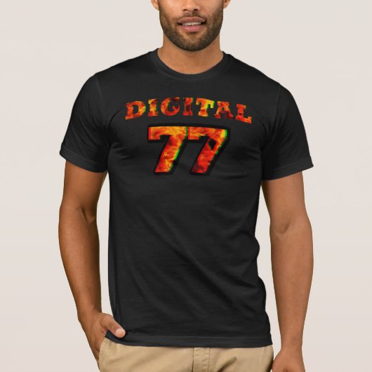 T-Shirt Digital 77 (Vorderseite)