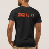 T-Shirt Digital 77 Splash  (Rückseite)