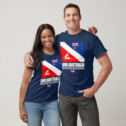 T - Shirt Dive Australia (sq) (Unisex)