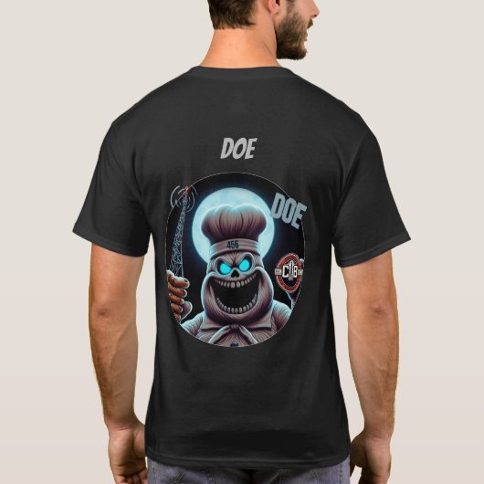 T - Shirt Doe Artwork (Rückseite)