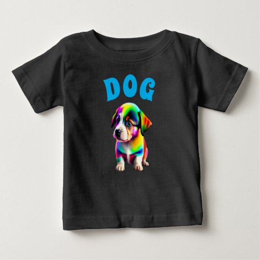 T-Shirt Dog Multicolor (Vorderseite)