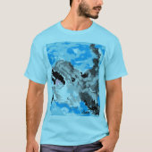 T - Shirt : Dolphin bei Spielen (Vorderseite)