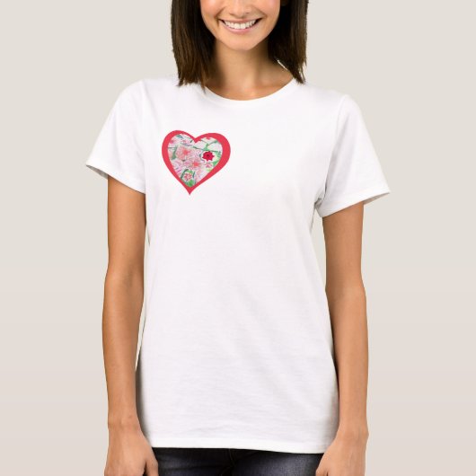 T - Shirt Doppelherz (Vorderseite)